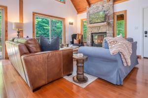 Posezení v ubytování Woodhaven