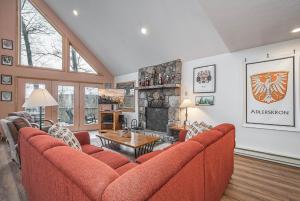 Χώρος καθιστικού στο Adlerskron