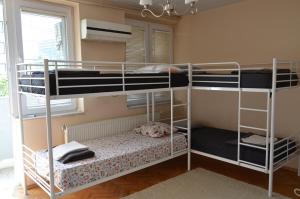 Postel nebo postele na pokoji v ubytování Center House Hostel