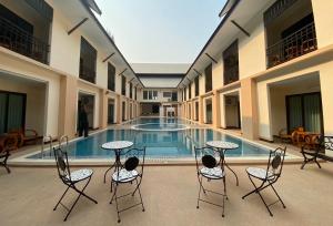Πισίνα στο ή κοντά στο Peacock De Pai Hotel