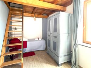 Postel nebo postele na pokoji v ubytování Palazzo NiTe