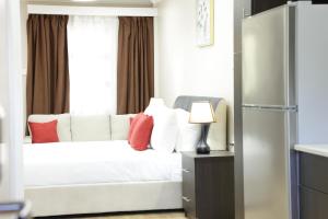 Katil atau katil-katil dalam bilik di Myah's Hotel