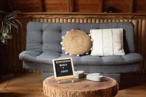 Setusvæði á Glamping con jacuzzi cerca a Medellin
