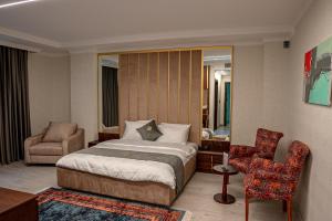 Sofia Hotel客房内的一张或多张床位
