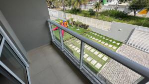 Balkón nebo terasa v ubytování Duplex 2/4 na orla de Porto