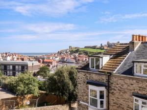 a view of the city from the roofs of houses at Seastar in Whitby