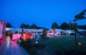 Zahrada ubytování Casa Timerar