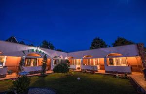 Zahrada ubytování Casa Timerar