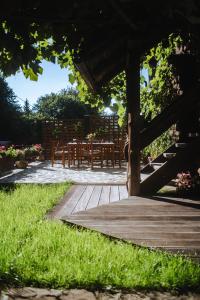Zahrada ubytování Cabana Bendis