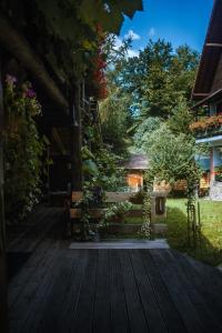 Zahrada ubytování Cabana Bendis