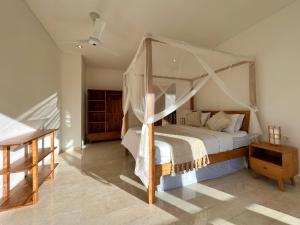Voodi või voodid majutusasutuse 2 Bedroom Exclusive Villa Rice Paddy views with Private Pool Includes Free Breakfast toas