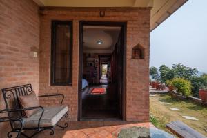 Balcone o terrazza di Shivapuri Heights Cottage