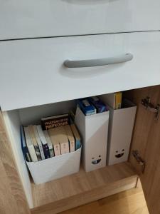 The library in Az apartmant