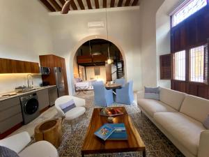 Kuchyň nebo kuchyňský kout v ubytování Las Lupitas Hotel Boutique