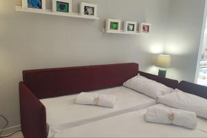 Postel nebo postele na pokoji v ubytování INN pieno centro- appartamento