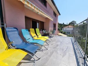 Balkón nebo terasa v ubytování Apartments JASMINKA