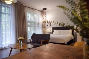Postel nebo postele na pokoji v ubytování Yi Stack Hotel Beijing