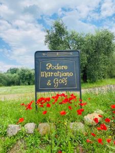 Zahrada ubytování Agriturismo Podere Marchiano