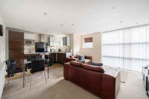 Η κουζίνα ή μικρή κουζίνα στο Hare Hideaway - Apartment 200m from York Minster