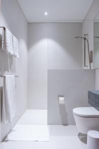 Koupelna v ubytování Casa Flurina