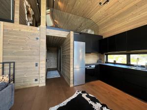 Kuchyň nebo kuchyňský kout v ubytování Skarvruet Lodge Funäsdalen