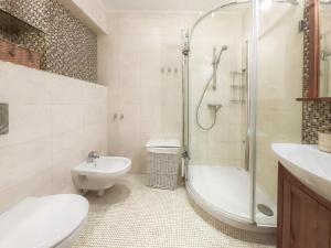 Koupelna v ubytování Willa Teresa