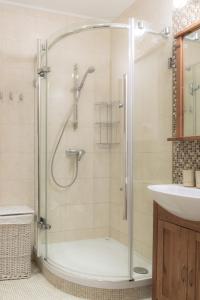 Koupelna v ubytování Willa Teresa