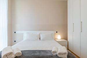 Кровать или кровати в номере Milan Retreats