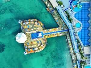 an overhead view of a resort in the water at Orange County Alanya - Family Concept in Alanya