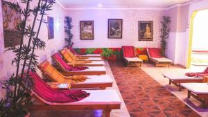 Posezení v ubytování Alessia Hotel