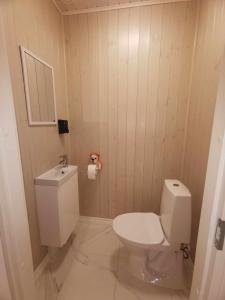Koupelna v ubytování Oruheina Bungalow