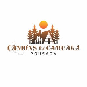 a logo for the canons de camparanca pueblo at Cânions de Cambará in Cambará