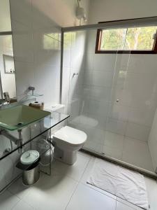 Ein Badezimmer in der Unterkunft Hotel Villa Babaçu