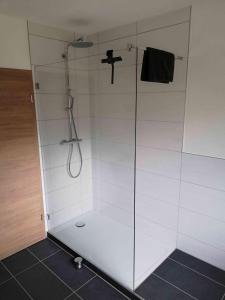 Koupelna v ubytování Ferienwohnung Entenquack + 19 fotografií