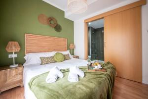 Кровать или кровати в номере You Stylish Sagrada Familia Apartments