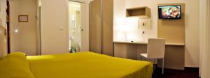 TV a/nebo společenská místnost v ubytování Hotel Da Mario
