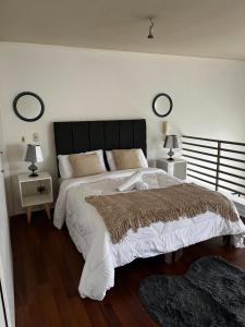 Łóżko lub łóżka w pokoju w obiekcie Suite on the top