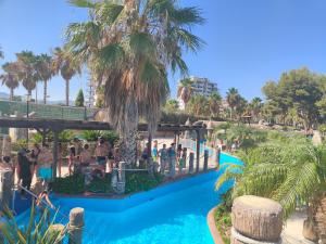 Un grupo de personas en el parque acuático del Disney Resort. en Marinador 1, en Oropesa del Mar