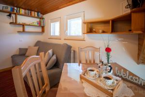 Posezení v ubytování Apartmaji Preželj