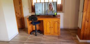 TV a/nebo společenská místnost v ubytování Hotel Gran Boutique Sabana