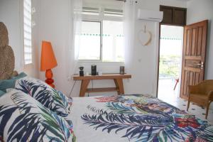 Voodi või voodid majutusasutuse Villa Théo , chambre d'hôtes , petit déjeuner, table d'hôtes toas