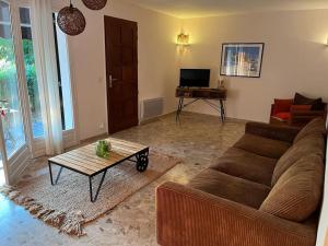 Posezení v ubytování Casa Mela