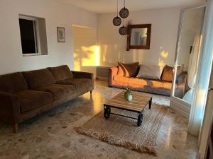 Posezení v ubytování Casa Mela