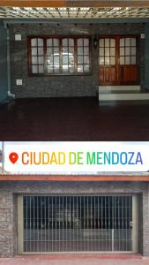 a building with a sign that reads guilded de mentocaza at 1670 House in Mendoza