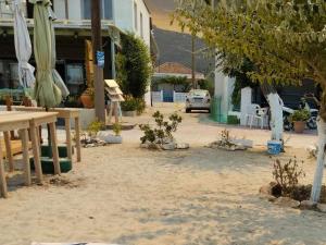 A garden outside Eirinis home