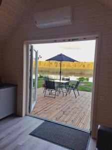 Patio nebo venkovní prostory v ubytování Melamar