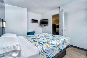 Postel nebo postele na pokoji v ubytování Motel 6-Bend, OR