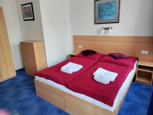 Voodi või voodid majutusasutuse Hotel O.K. 1 toas