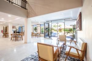 Posezení v ubytování Liberta Home Seririt Bali