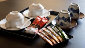 日式旅馆内部或周边提供的食物
